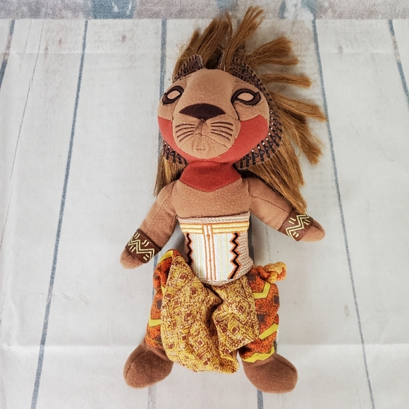 The Lion King Broadway Musical Souvenir Simba Plush Doll - Picture 1 of 7
